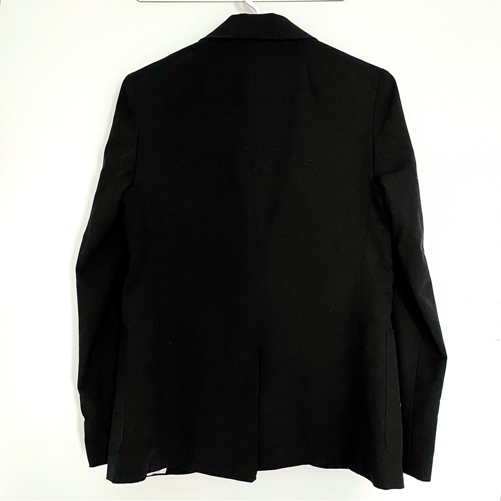 Topshop Tailored Black Open Front Blazer Size 4 - Picture 3 of 4
